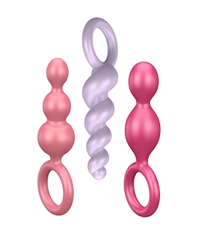 Satisfyer Silicone Plugs, Set Of 3