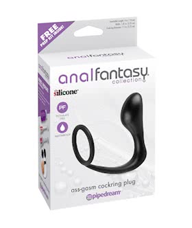 Anal Fantasy Ass Gasm Cockring Plug